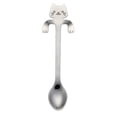 thumbnail image 2 of Coffee Spoon Mini Cats Design Stainless Steel Hanging Tea Cup Spoon Kitchen Gadget, 2 of 9