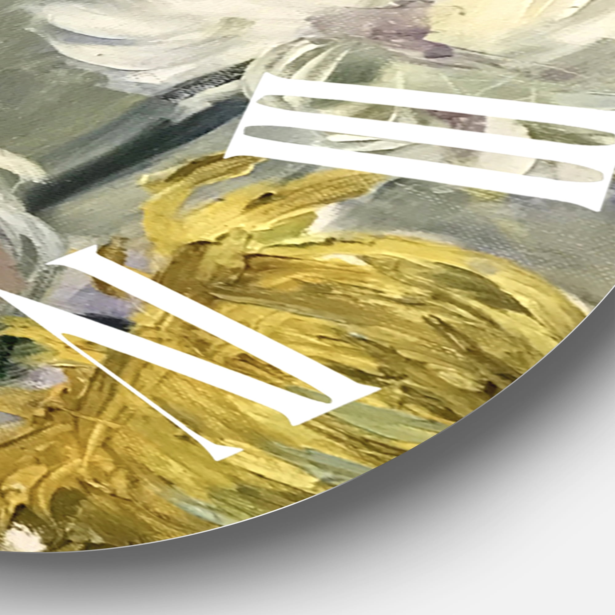 Designart 1 in Quartz Traditional Wall Clock