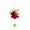 Red-B, variant on HHBEAUTY Christmas Gold Jingle Bells, Christmas Tree Decoration Bells Ornaments, Christmas Bow with Bells Plush Pendant Decorative Hanging Ornaments for Indoor Outdoor Home Car Bag Party Decor