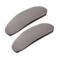 thumbnail image 4 of 2 fundas protectoras para brazos de silla de oficina, para escritorios y sillas de casa. Gris claro m, 4 of 9