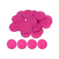 thumbnail image 1 of 100uds Redondos Fieltro Círculos Unique Bargains 30mm 1-1/4 Artesanía Fieltro Almohadillas No-Tejida Tela Almohadilla para Bricolaje Corte Proyectos Artesanía Acabado Rosa Rojo, 1 of 5