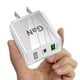thumbnail image 4 of Cargador Rápido de Pared onlyliua 65 W Pd Usb-C Qc3.0 Adaptador de Carga Rápida Dual de 2 Enchufes, 4 of 5