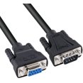 thumbnail image 1 of DTECH Straight Through DB9 RS232 Serial Extension Male to Female Cable 5Feet Black, 1 of 2