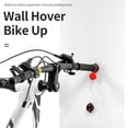 thumbnail image 4 of Yammee Bicycles Wall Mount Rack Aluminum Alloy Bike Storage Fixed Hanging Rack, 4 of 16