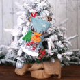 thumbnail image 4 of Paquete de 3 medias navideñas, medias navideñas pequeñas colgantes de yute, 4 of 4