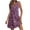 Purple, variant on Summer Dresses for Women Women's Casual With Pockets Summer Boho Beach Dress T-Shirts Dress V Neck Loose Tank Dresses Yellow XL