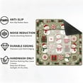 thumbnail image 2 of Christmas Mahjong Mat 31.5 x 31.5 Inch Waterproof Noise Reducing Cover with Carry Bag, Foldable Piece for Mahjong Travel Set, Smooth Mahjong Tablecloth for Indoor Use, 2 of 9
