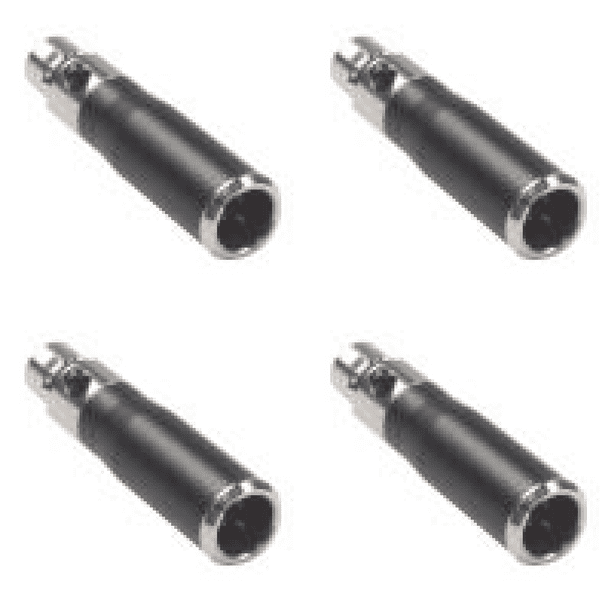Adaptador Audio Mini XLR 3 4 Pin Hembra Convertidor Mini Conector Universal