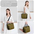 thumbnail image 6 of OBREWU Black Sunflower Womens Lunch Box for Work,Insulated Large Black Sunflower Lunch Bag for Women,Loncheras Para Mujer,Leakproof Adult Lunch Bag for Work,Beach,Travel,Picnic,Camping, 6 of 7