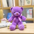 thumbnail image 3 of Oso de peluche suave para niña, juguete de 30cm, 10 colores, regalos de boda, regalo de cumpleaños, 3 of 5
