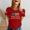 thumbnail image 4 of MuXiKeJi Clothes Women's 250th Anniversary Print Shirt Bald Eagle and USA Flag Patriotic Tshirt, 4 of 4