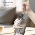 thumbnail image 5 of Outil de Cuisine Multi-Usage en Acier Inoxydable Premium avec Manche en Bois – Design Ergonomique Résistant à la Rouille pour Servir Crème Glacée, Miel et Fruits; Finition Polie, Facile à Nettoyer, Cadeau Idéal pour, 5 of 5