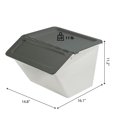 thumbnail image 2 of livinbox MHB Patented Pelican Series Stackable Storage Bins Cubes Containers Box, 2 of 10