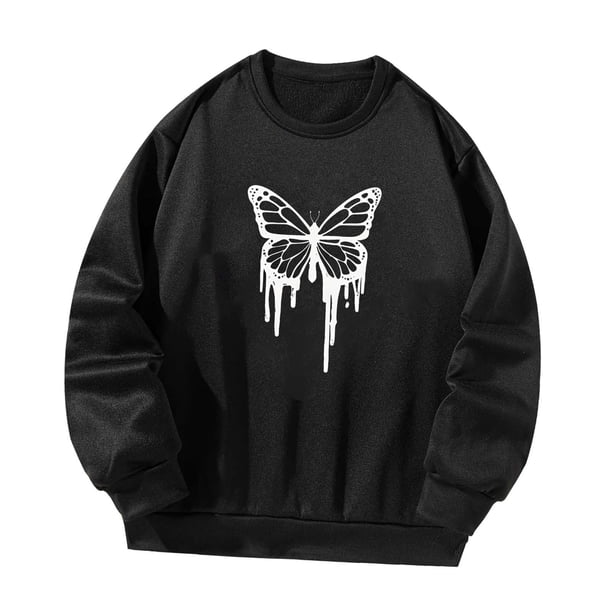 Sudadera de mujer Ropa cómoda de otoño Ropa deportiva de dibujos animados Jersey de calle S
