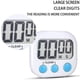 thumbnail image 3 of 12 Pack Digital Kitchen Timer With On/off Switch, Loud Alarm cy, 3 of 4