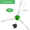 thumbnail image 2 of Reemplazo de cepillos laterales de 6 uds, Compatible con i3 i3 + i7 i7 + i4 i6, cepillos laterales para aspiradora, accesorios para robots de limpieza, 2 of 5