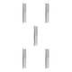thumbnail image 1 of Cepillo de Arte Naiovety de Acero Inoxidable Antiestático con Peine de Flecos de Macramé, 1 of 3