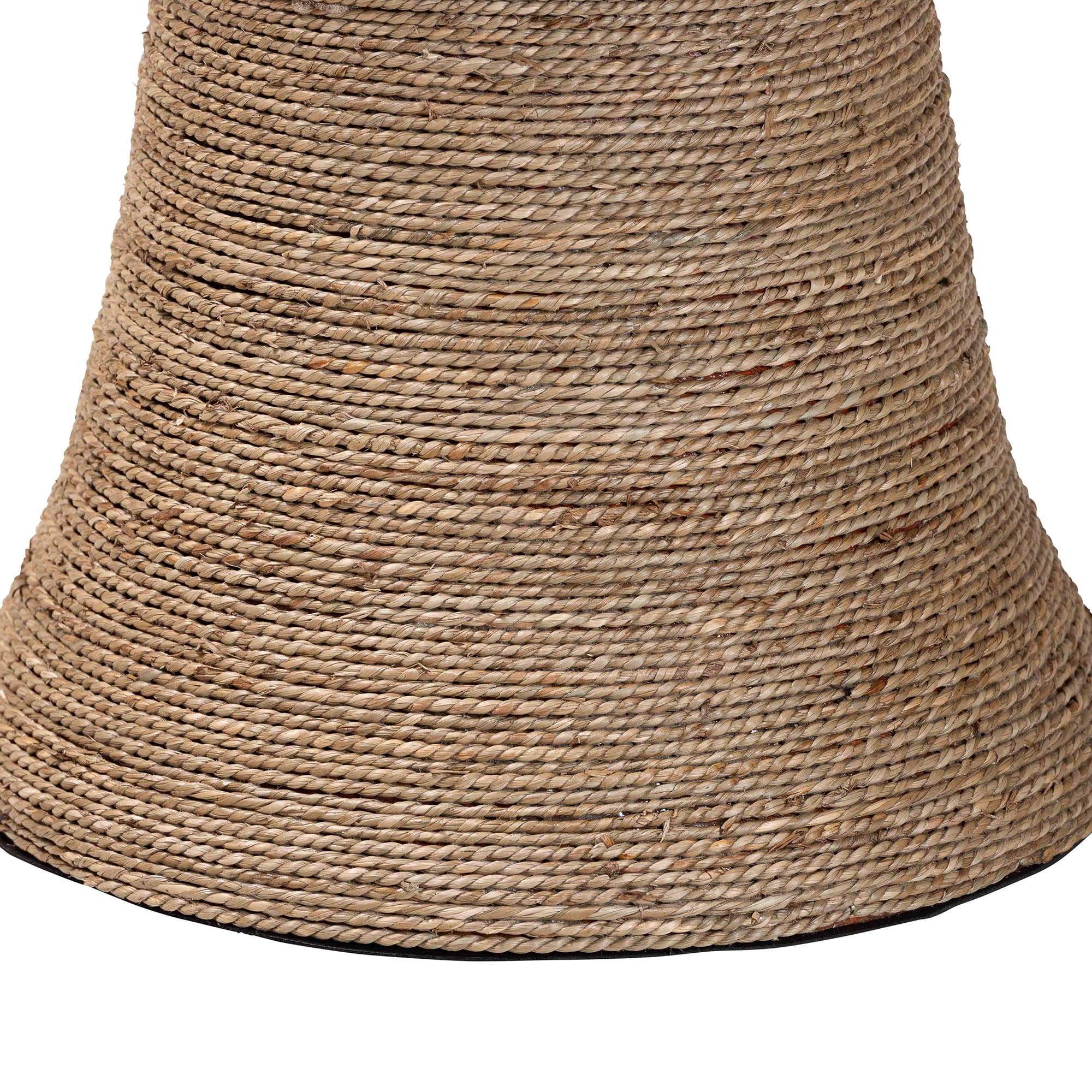 bali & pari Cady Japandi End Table, Natural Brown
