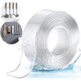 thumbnail image 1 of Cinta adhesiva transparente de doble cara Nano Magic de 5M, pegatinas de pared adhesivas impermeables reutilizables para baño y cocina brillar  Electrónica, 1 of 5