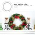 thumbnail image 4 of 1pc Corona de hierro Aro Marco de hierro Accesorio de corona de bricolaje Accesorio de corona de Navidad, 4 of 7