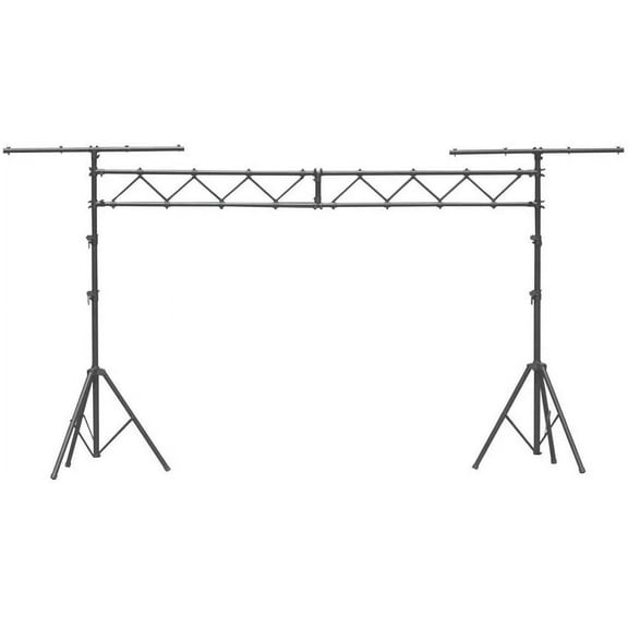 MR DJ LS560 10 Feet Lighting Stand Mobile Portable Dj Band PRO Audio PA DJ Light Lighting Stage Fixture Truss Stand with T-Bar Trussing Stage System