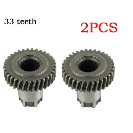 

2 Pcs Gear 33 Teeth Replace for Bosch GBH2-26 GBH 2-26DRE 2-26DDF Rotary Hammer