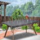 thumbnail image 3 of Protector de muebles de jardín resistente al agua y al polvo, funda protectora gris para mesa de exterior, 3 of 8