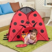 Beetle Shape Foldable Play Tent House Children Kids Baby Play Game House
