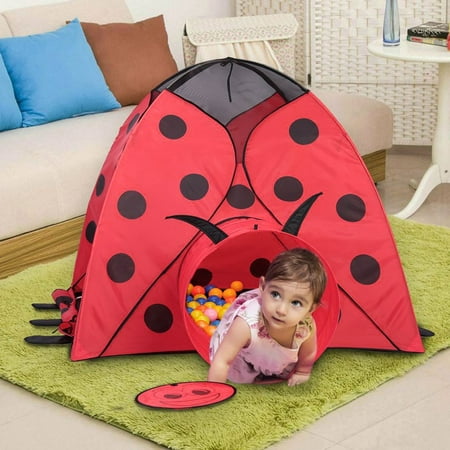 Beetle Shape Foldable Play Tent House Children Kids Baby Play Game House