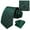 Plaid Green, variant on Mens Polka Dot Neckties Classic Silk Yellow Tie Handkerchief Business Formal Ties Pocket Square Set