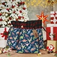 thumbnail image 6 of Sikiie Dinosaur Christmas Gift Bags Drawstring Gift Bags Sacks Drawstring Bag Holiday Linen Xmas Wrapping Bags for Presents Party Gift-Black, 6 of 8