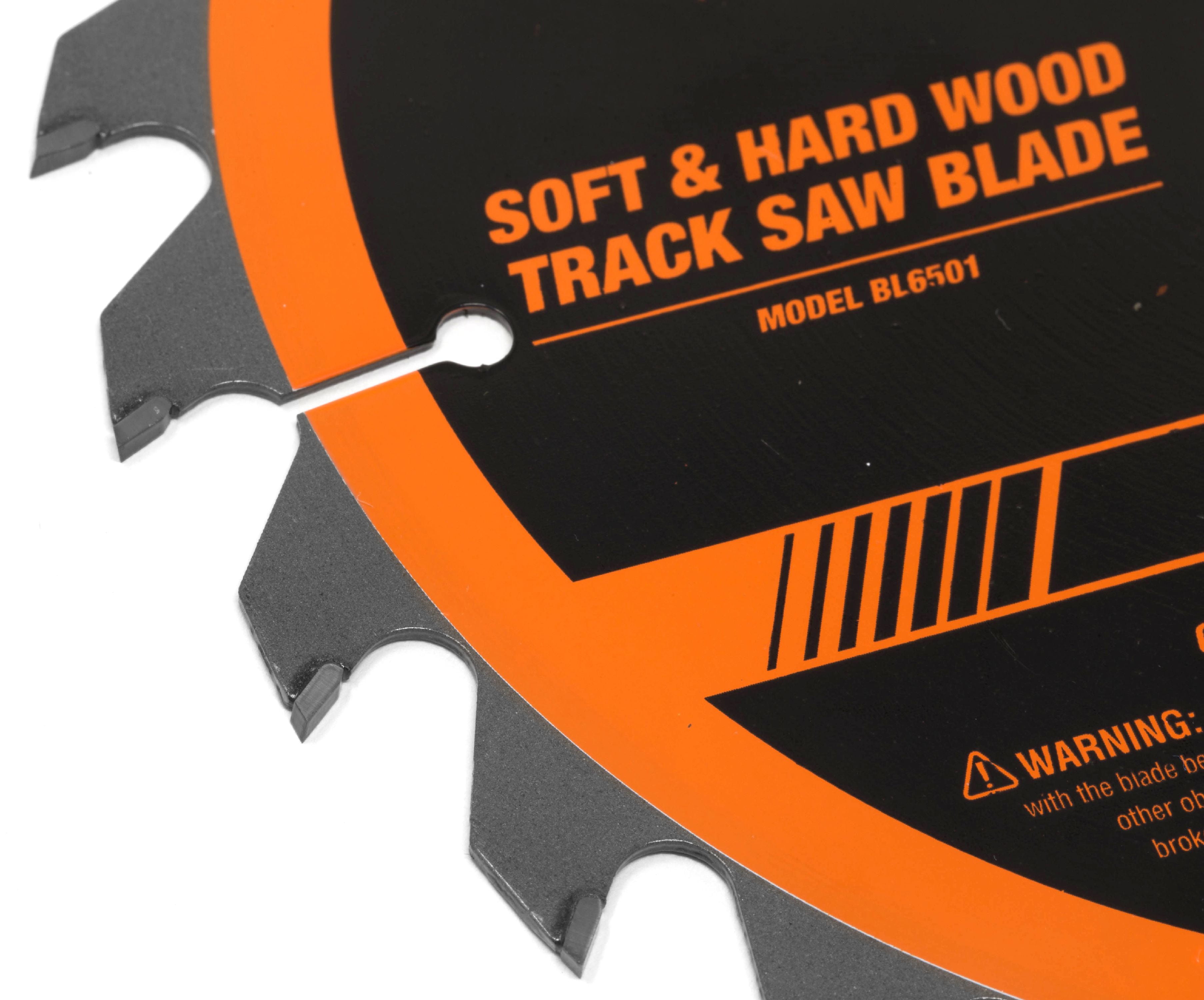 WEN 6.5-Inch 24-Tooth Carbide-Tipped Track Saw Blade, BL6501