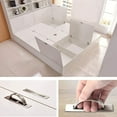 thumbnail image 2 of Jinsinto 4pcs 180° Rotatable Recessed Door Handle Concealed Handle Tatami Hidden Handles 10cm, 2 of 4