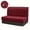 Burgundy color, variant on ATJIA RV Dinette Cushion Covers Stretchable Loveseat Sofa Furniture Protector Elastic Camper Cushion Slipcoversfor RV Camper Car Bench
