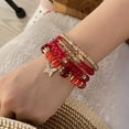 thumbnail image 4 of 4pcs Fashion Lucky Beaded Bracelets, the Perfect Gift Choice for Women, Daughters, Girlfriends, Wives, Moms, and Other Adults., 4 of 4