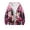 Hot Pink, variant on Girls Cute Cartoon Cat Print Zip Up Hoodie Jacket, Kids Full Zip Long Sleeve Hooded Coat for Fall Daily Casual Outdoor Wear(Pink2,11-12 Years)