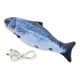 thumbnail image 4 of Juguete electrónico USB para mascotas con peces, hierba gatera para niños, regalos para juegos para niños, desmontables Salmón, 4 of 9