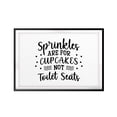 thumbnail image 2 of Designs ByLITA Sprinkles Are For Cupcakes Not Toilet Seats 8 x 10 UNFRAMED Print Décor Wall Art, 2 of 2