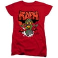 thumbnail image 4 of Tales of the Teenage Mutant Ninja Turtles Raph Sewer Women's T Shirt, Red, Small, 4 of 5