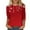 Type 34-Multicolor, variant on Otvok 3/4 Sleeve Blouse for Women'S Fashion Christma Printed T-Shirt Round Neck Casual Tops