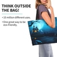thumbnail image 2 of Cauagu Happy Halloween-1 Print Women Large Capacity Tote Bag - Casual Shoulder Bag Fashion Handbag Shopping Bag Daily Bag Hobo Bags for Travel Work and Shopping, 2 of 8