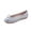 Grey, variant on Soft Ballet Flat Shoes For Women Comfortable Lightweight Flexible Foldable Ballet Flats Cushioned Breathable Non Casual Women Flats Beige2 US:6