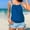 Blue-2, variant on Jjayotai Women's Bathing Suits Clearance, Tankini Sets for Women, Two Piece Swimsuits, Tank Top with Boyshorts Blue L