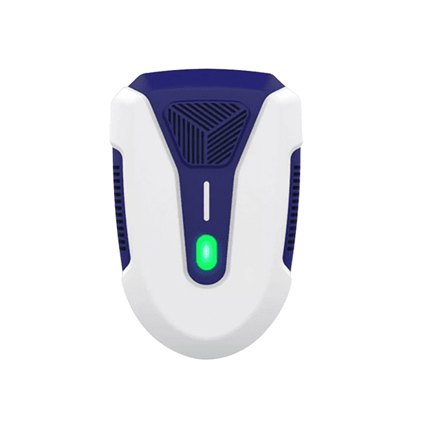 Repelentes Electrónicos Ultrasónicos Para Plagas Alto Poder Blanco/Azul