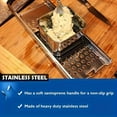 thumbnail image 7 of Stainless Steel Maker Set - Manual Operation, Comfort Grip, Multi-Functional Kitchen Tool for Homemade Noodles, Cheese, Vegetables, and Potatoes - Durable Italian Pasta Machine, 7 of 7