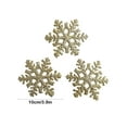 thumbnail image 3 of 3 Pcs Christmas Snowflake Ornaments Double Sided Shiny Hanging Decorations for Christmas Tree Holiday Party Home Décor Gifts, 3 of 6