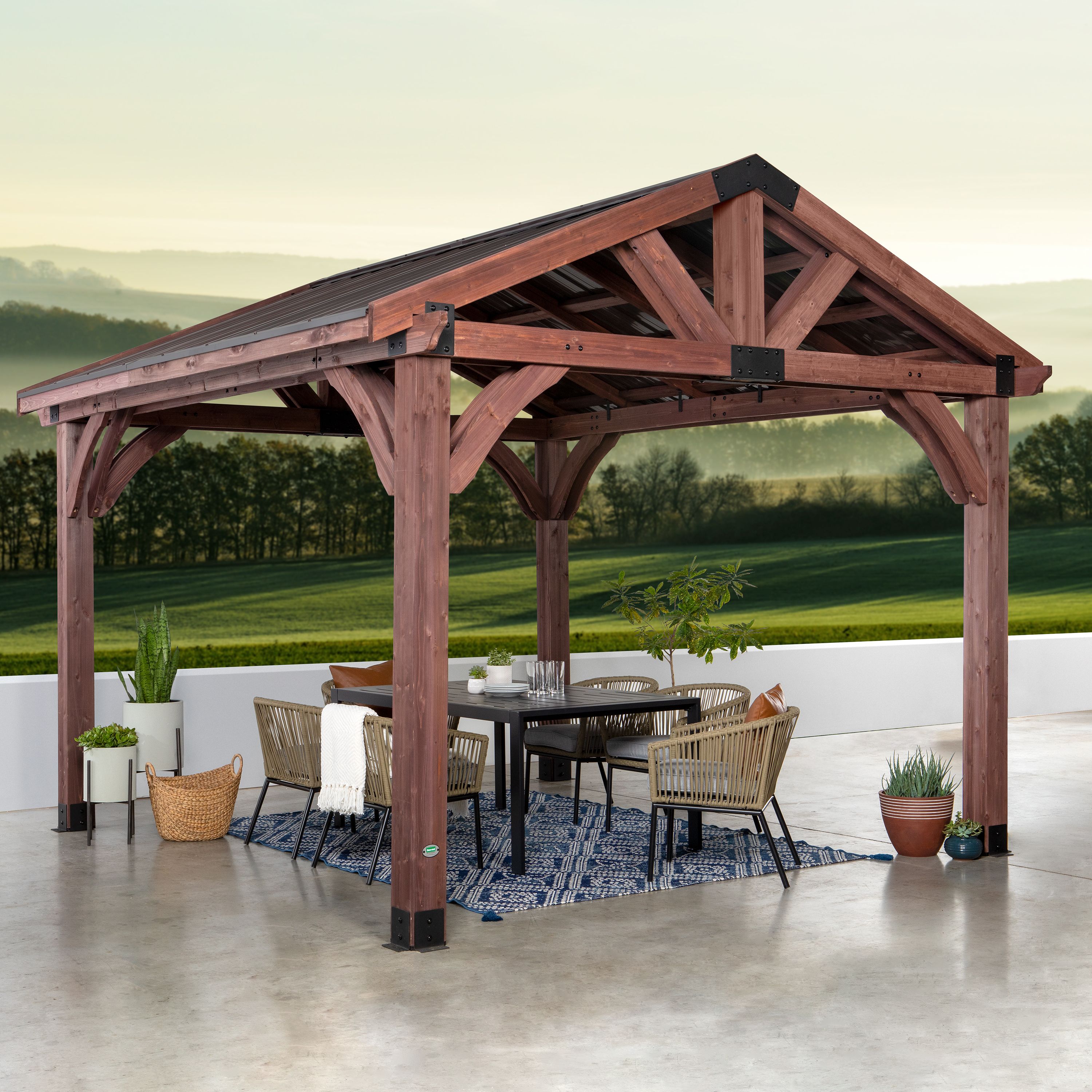 Backyard Discovery 12″ x 12″ Arlington Gazebo – 906225537