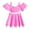 Pink, variant on Aayomet Girls' Summer Swimsuits Girls Swimsuit 1 Piece With Chest Pad Dress Swimwear Bathing Suit 7 To 18 Years,Pink 12-14 Years