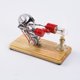 thumbnail image 3 of Modelo de motor generador Stirling de cuatro colores Experimento de física científica Juguete educativo científico, 3 of 6