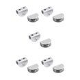 thumbnail image 1 of Bearachild Home Office Glass Clamp Bathroom Shelf Screw Bedroom Living Mounted Tool Door Panel Fixing Bracket Holder Room Type5 NO5, 1 of 6